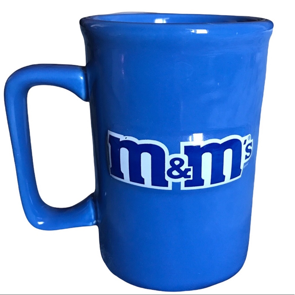 Official Licensed M&M’s Blue Coffee, Tea, Coco Mug - Picture 2 of 4